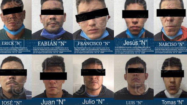 Procesan a 12 presuntos integrantes del CJNG por ataque a García Harfuch