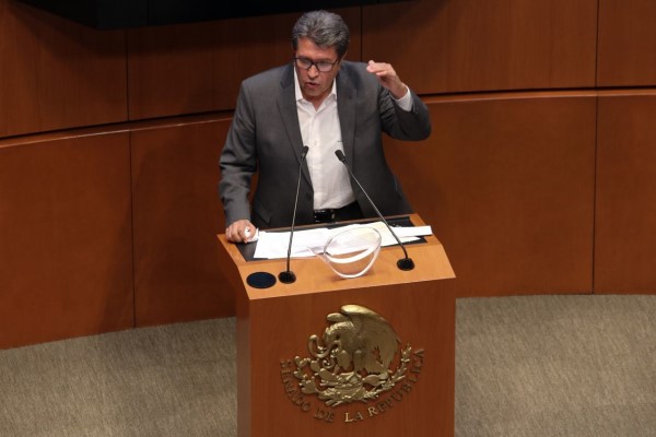 Ricardo Monreal dijo que con la aprobación de las 5 leyes relacionadas con el T-MEC, en Senado se da una lección de unidad. |Cuartoscuro