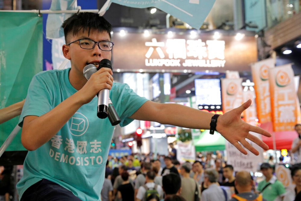 El activista pro democracia hongkonés Joshua Wong advirtió de “la preocupación por la vida y la seguridad” se había convertido en un problema real. (A
