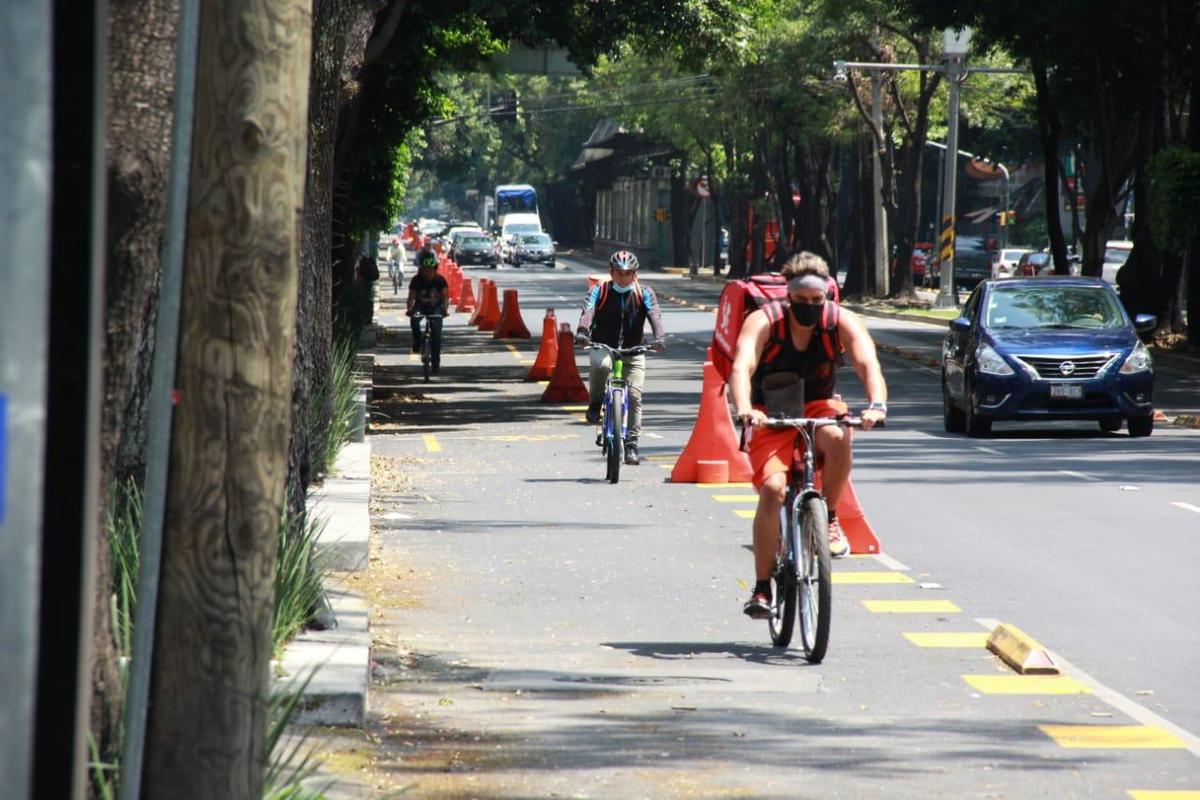 Autoridades registraron la circulación de cuatro mil 633 ciclistas por la avenida durante junio. (Cinthya Stettin)
