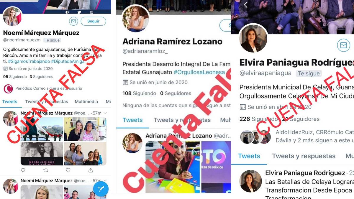 Crean cuentas “fake” a mujeres políticas en Guanajuato
