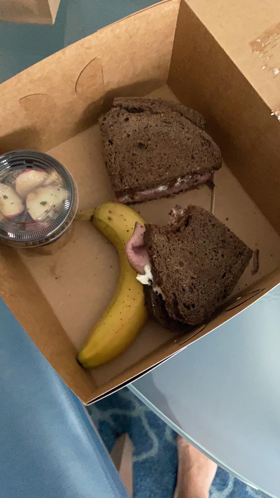 El desayuno del jugador Omar González (Twitter)