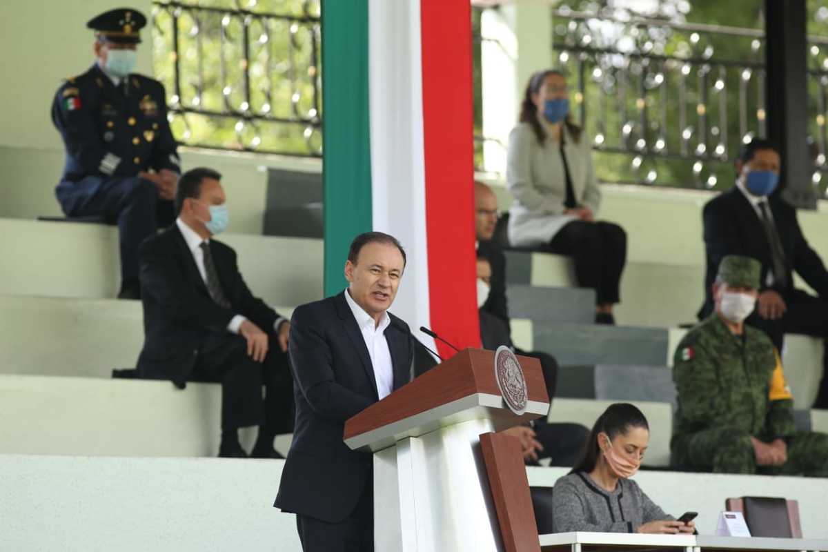 El secretario Alfonso Durazo (Octavio Hoyos)