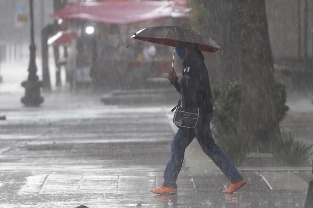 Se espera que haya lluvia en ocho alcaldías de CdMx. (Ariana Pérez)