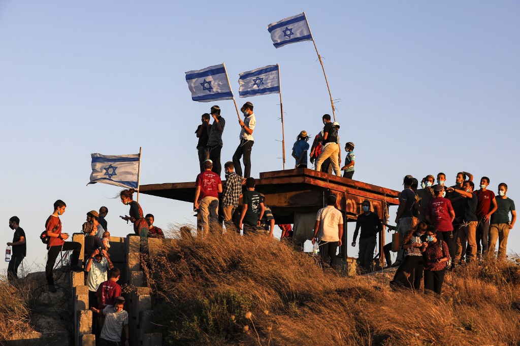 Israel busca anexionar territorios palestinos el 1 de julio. (AFP)
