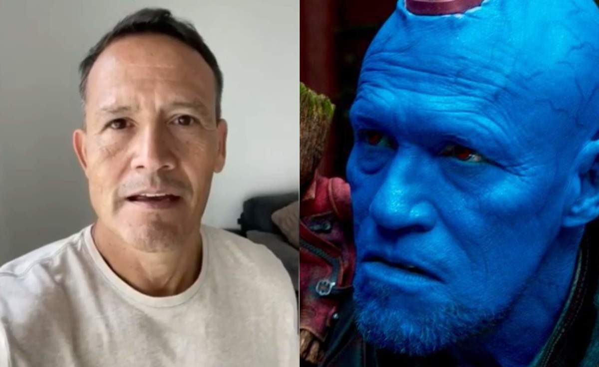 Luis Hernández y Yondu de Guardianes de la Galaxia