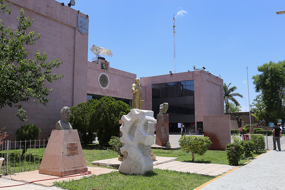 Presidencia de Gómez Palacio. (Rolando Riestra)