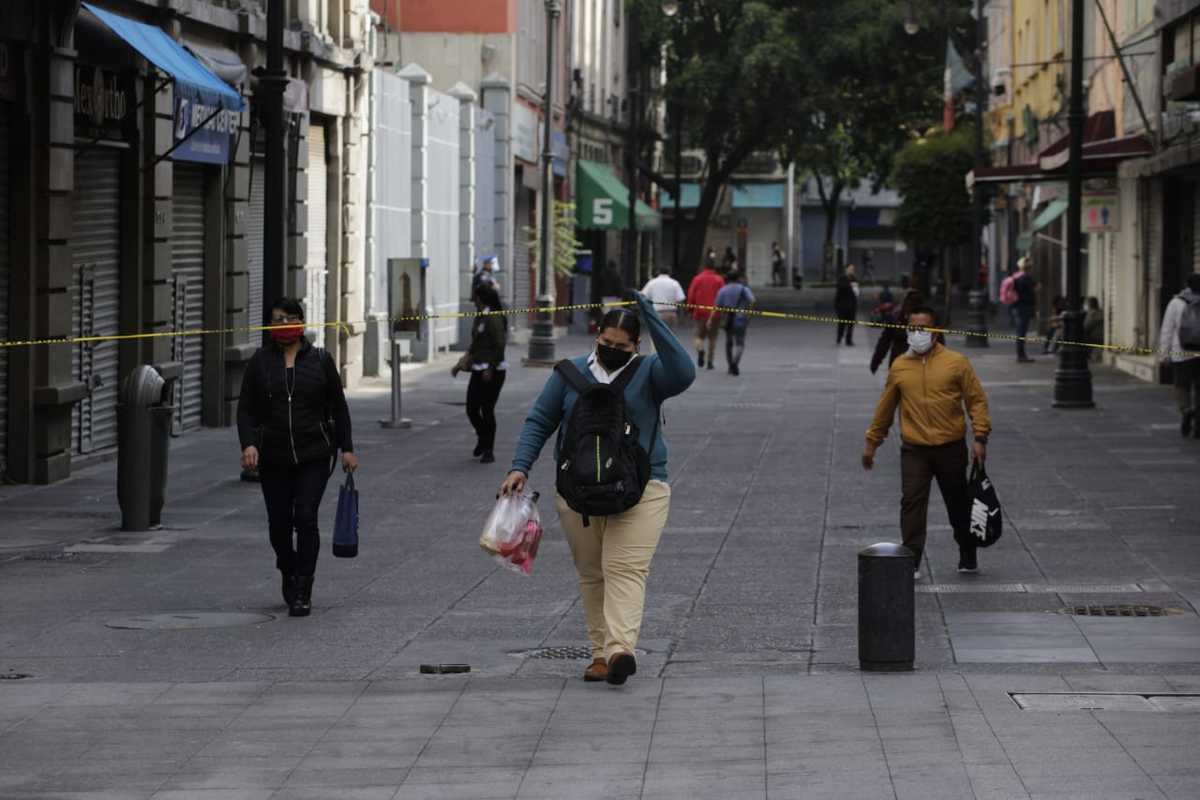 Reabren los locales comerciales del Centro Histórico en los perímetros A y B. (Omar Franco)