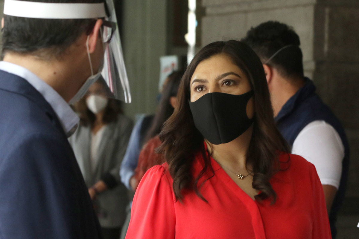 Claudia Rivera Vivanco, Presidenta Municipal de Puebla. (Agencia Enfoque)