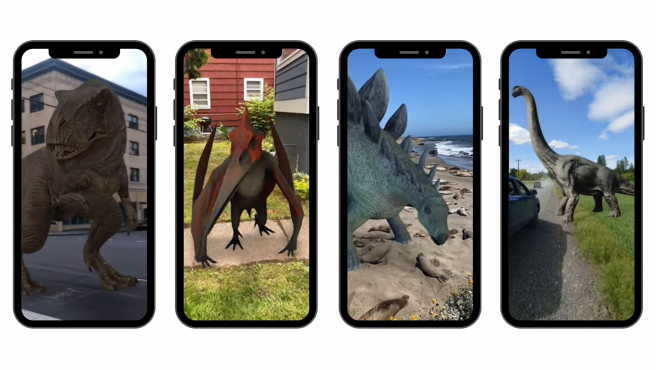 Dinosaurios 3D (Google).