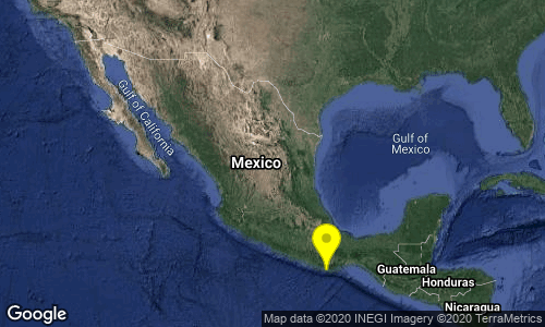 El sismo tuvo epicentro cerca de Puerto Escondido, Oaxaca-