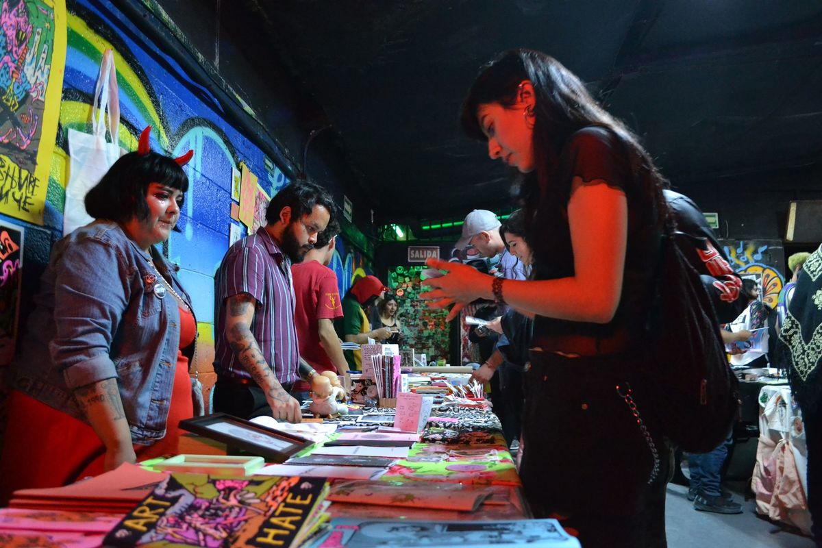 El evento contará con artistas enfocados en la creación de stickers, fanzines y serigrafías (Matazanos).
