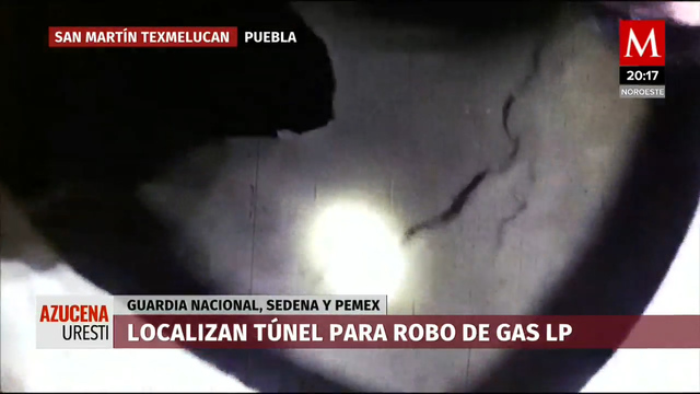 Túneles, nueva modalidad para huachicoleo en Puebla