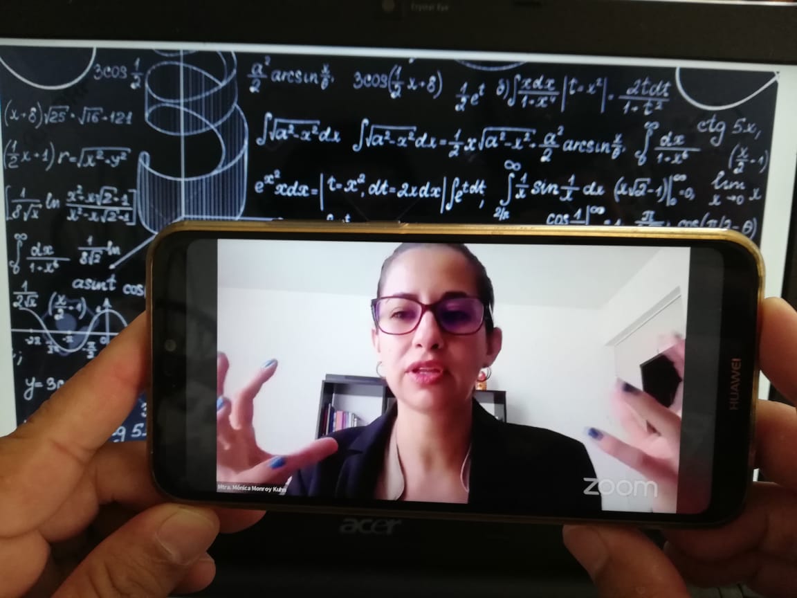 Mónica Monroy Kuhn, investigadora en procesos de enseñanza de las matemáticas de la UPAEP. (Jaime Zambrano)