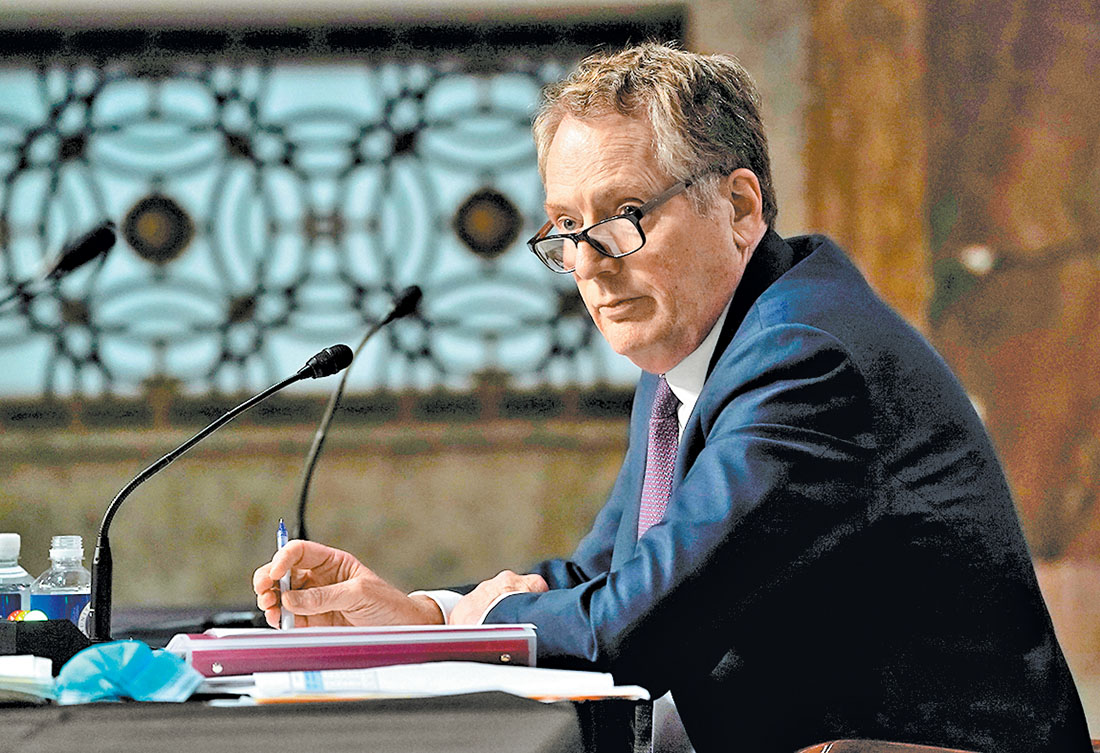 El representante comercial de Estados Unidos, Robert Lighthizer. (Reuters)