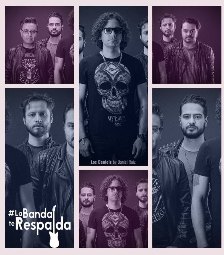 Los Daniels dan show por iniciativa La banda te respalda (Facebook).