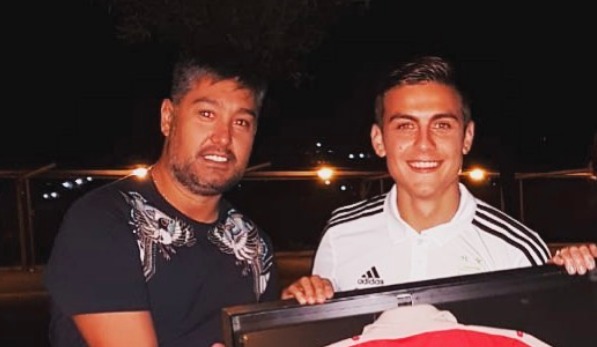 Gustavo y Paulo Dybala (Instagram)