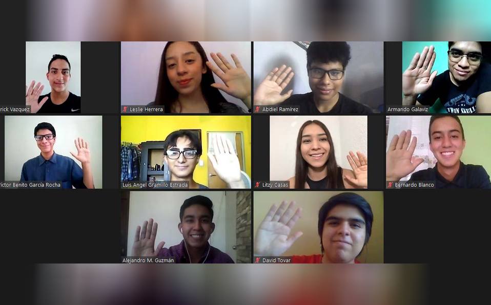 Jóvenes laguneros que forman parte de una nueva generación de Líderesl del Mañana. (Tec Campus Laguna)