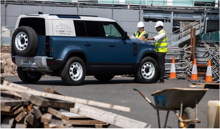 Land Rover Defender Hard Top, la variante comercial del 4X4 regresa para nuevo modelo. Foto: (Especial)