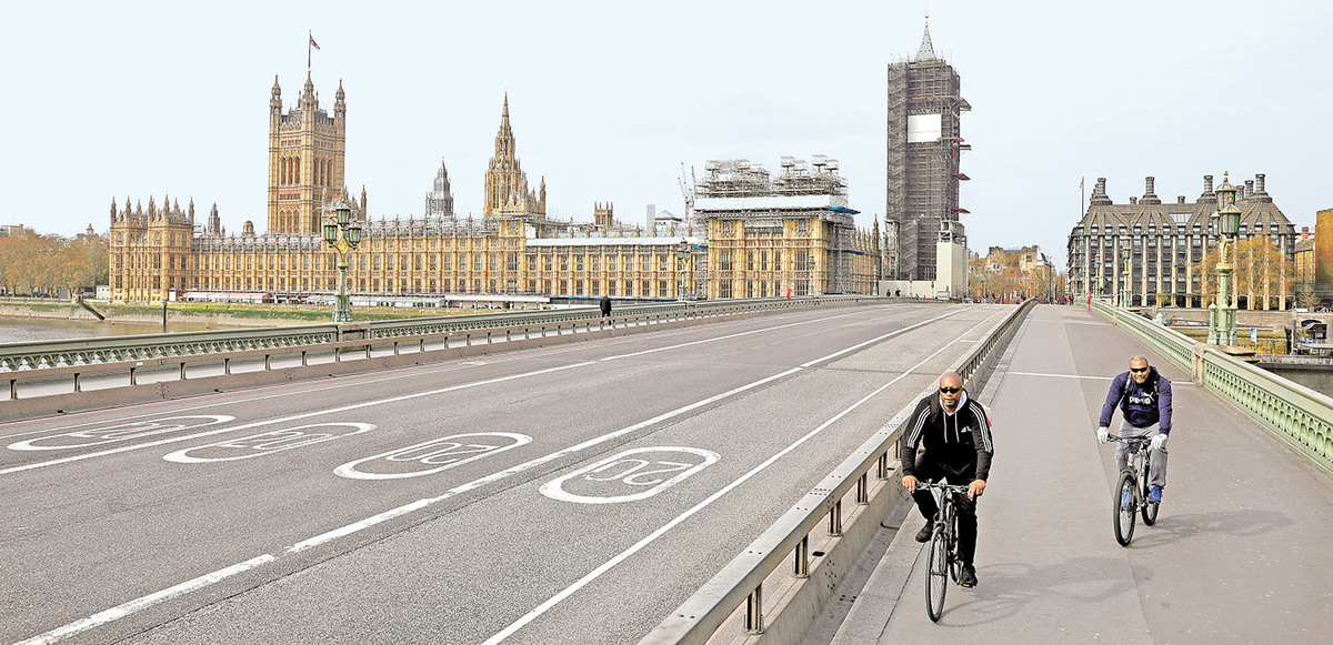 El producto interno bruto de Londres cayó alrededor de 25 por ciento durante los primeros cuatro meses del año. (Simon Dawson/Reuters)