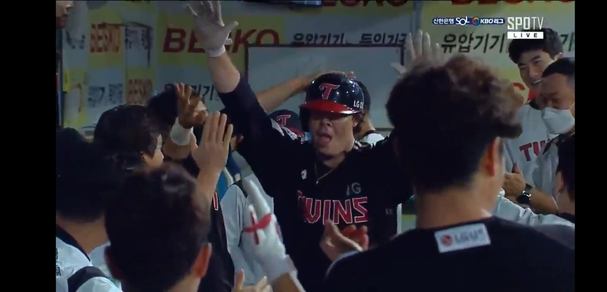 Roberto Ramos en el encuentro frente a Samsung Lions (Especial)
