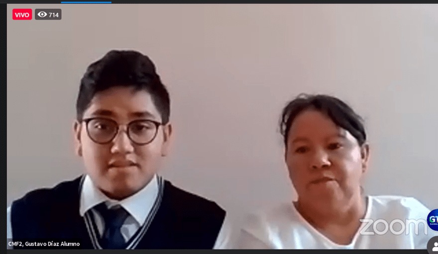 Sinhue reconoce a estudiantes del CECyTe Guanajuato