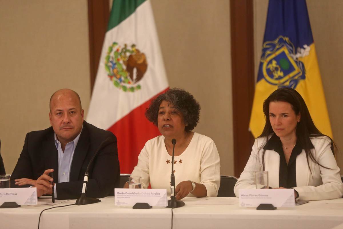 Candelaria Ochoa habló de lo señalamientos del gobernador Enrique Alfaro (Fernando Carranza)