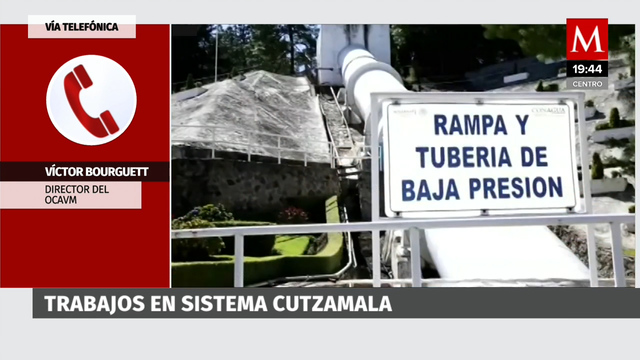 Corte en Sistema Cutzamala, por falla en instalación de K invertida en 2018: Conagua