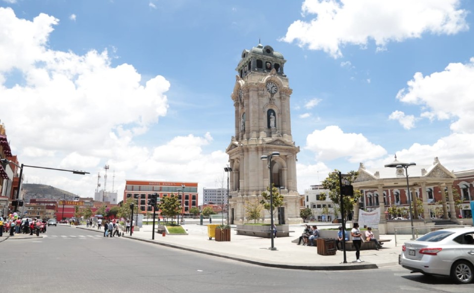 Plaza Independencia de Pachuca. (Jorge Sánchez)