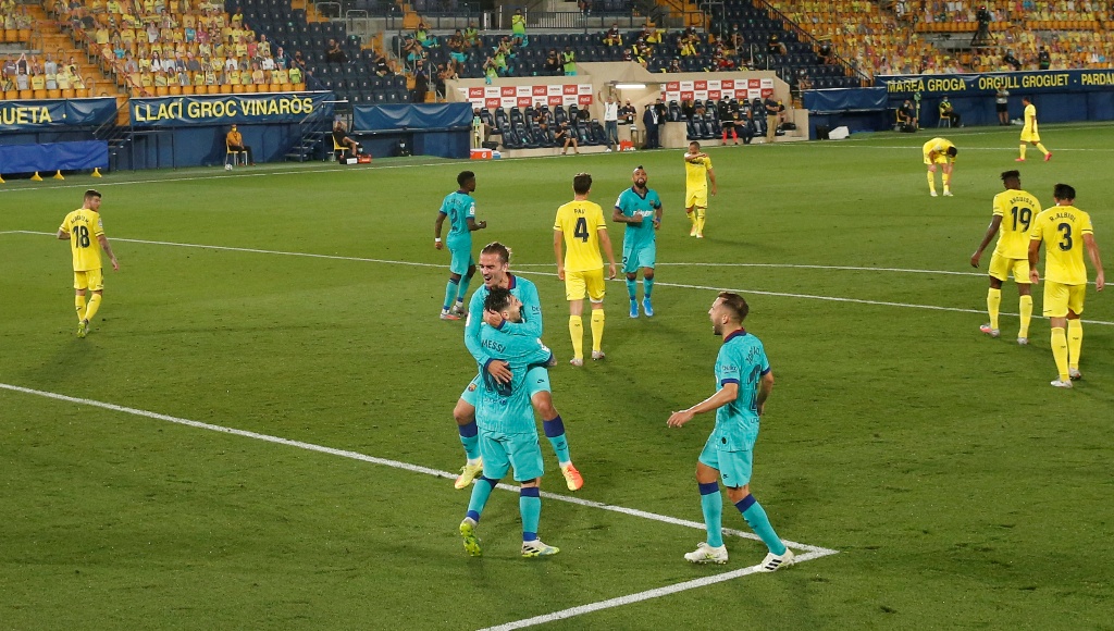 Barcelona goleó al Villarreal (Reuters)