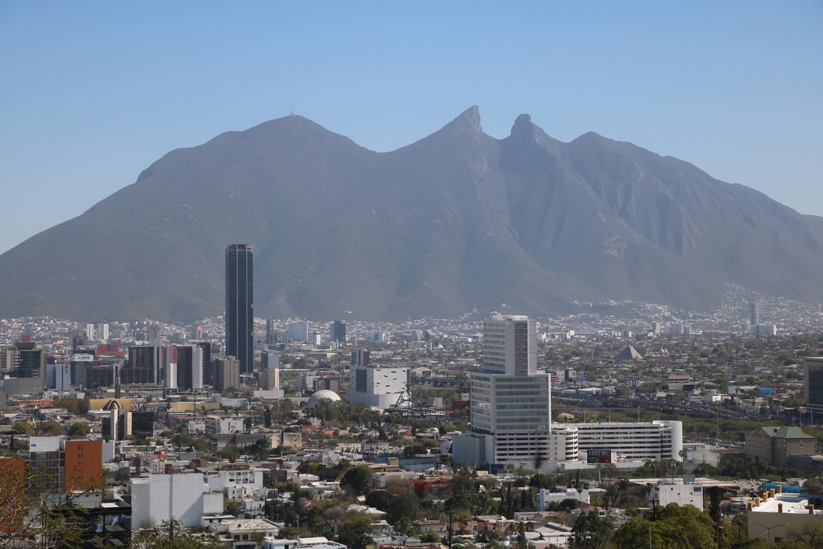 Monterrey y su área metropolitana. Foto: Leonel Rocha.
