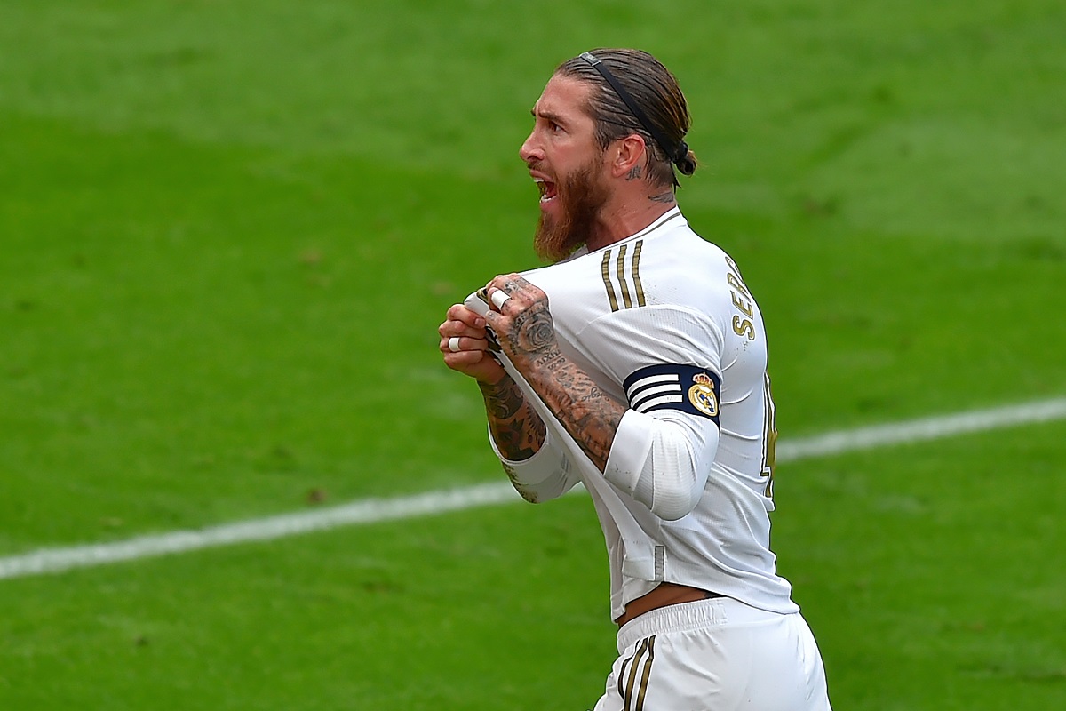 Sergio Ramos volvió a marcar desde los once pasos con el Real Madrid (AFP)