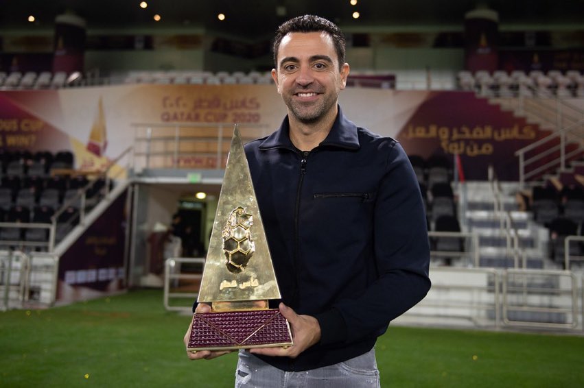 Xavi Hernández renueva con el Al-Sadd de Qatar hasta 2021 (Twitter @AlsaddSC)