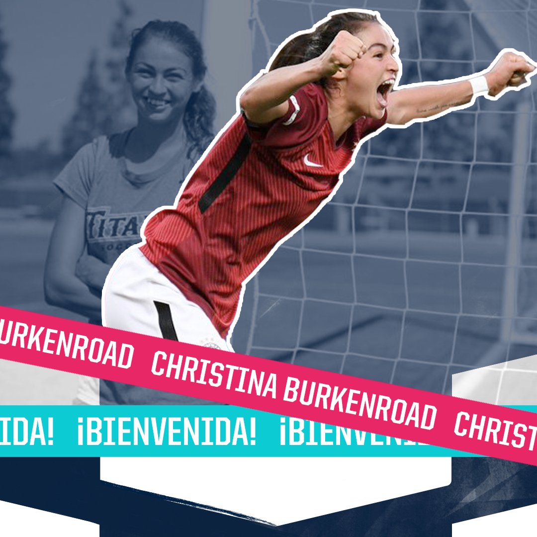 Christina Burkenroad, futbolista mexicana ficha por Rayadas para el Apertura 2020 (Twitter@ Rayadas)