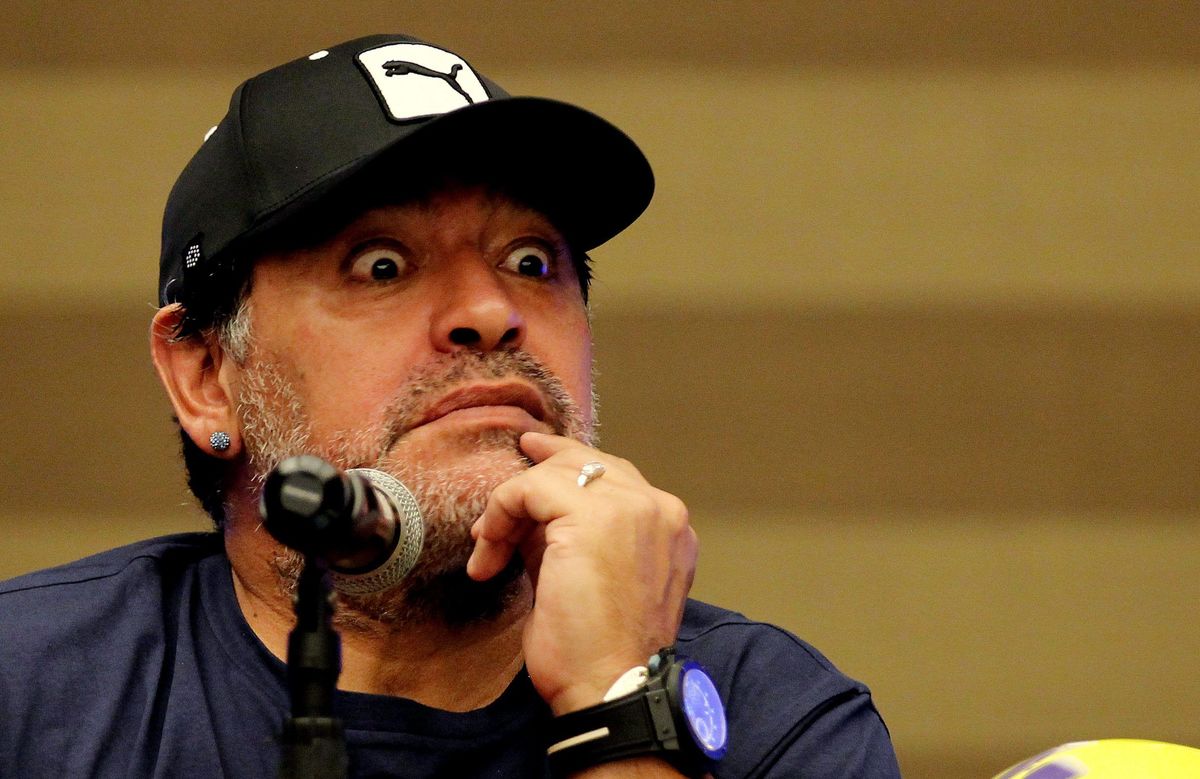 Diego Maradona, ex futbolista argentino (EFE)