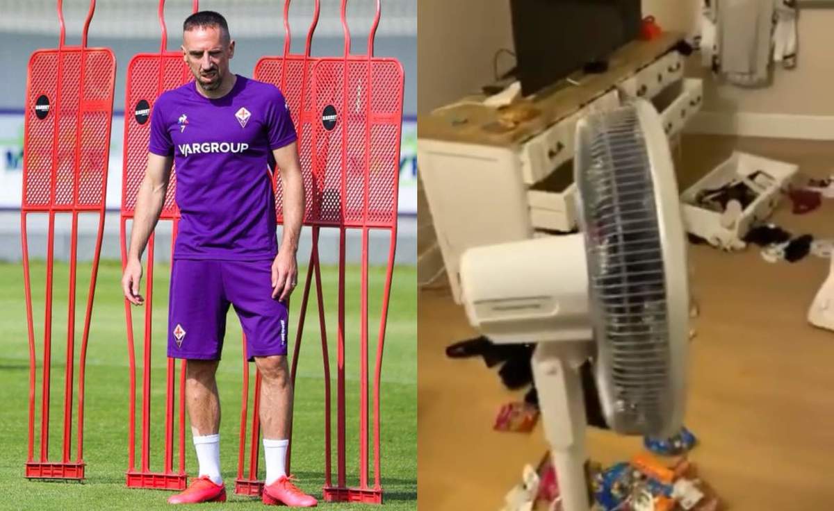 Franck Ribéry sufre robo en su casa de Italia (Twitter @FranckRibery)