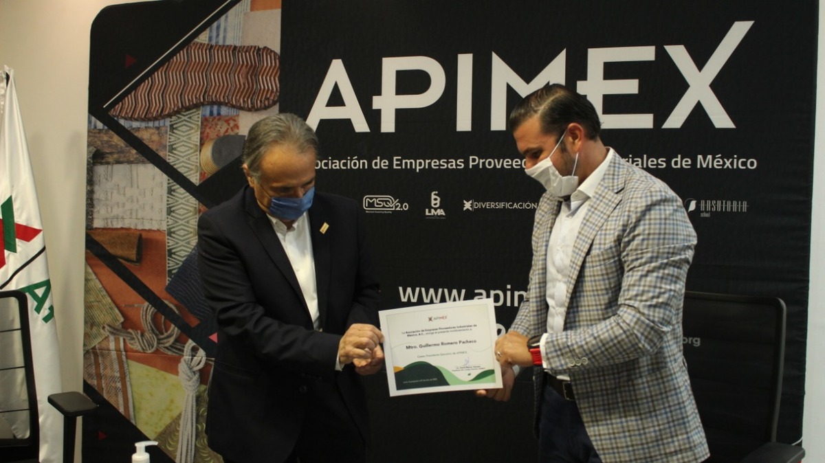 Guillermo Romero Pacheco llega a la presidencia ejecutiva de Apimex
