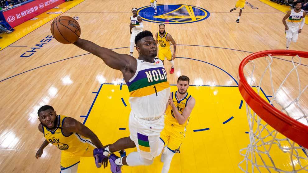 Zion Williamson, jugador de la NBA (Reuters)