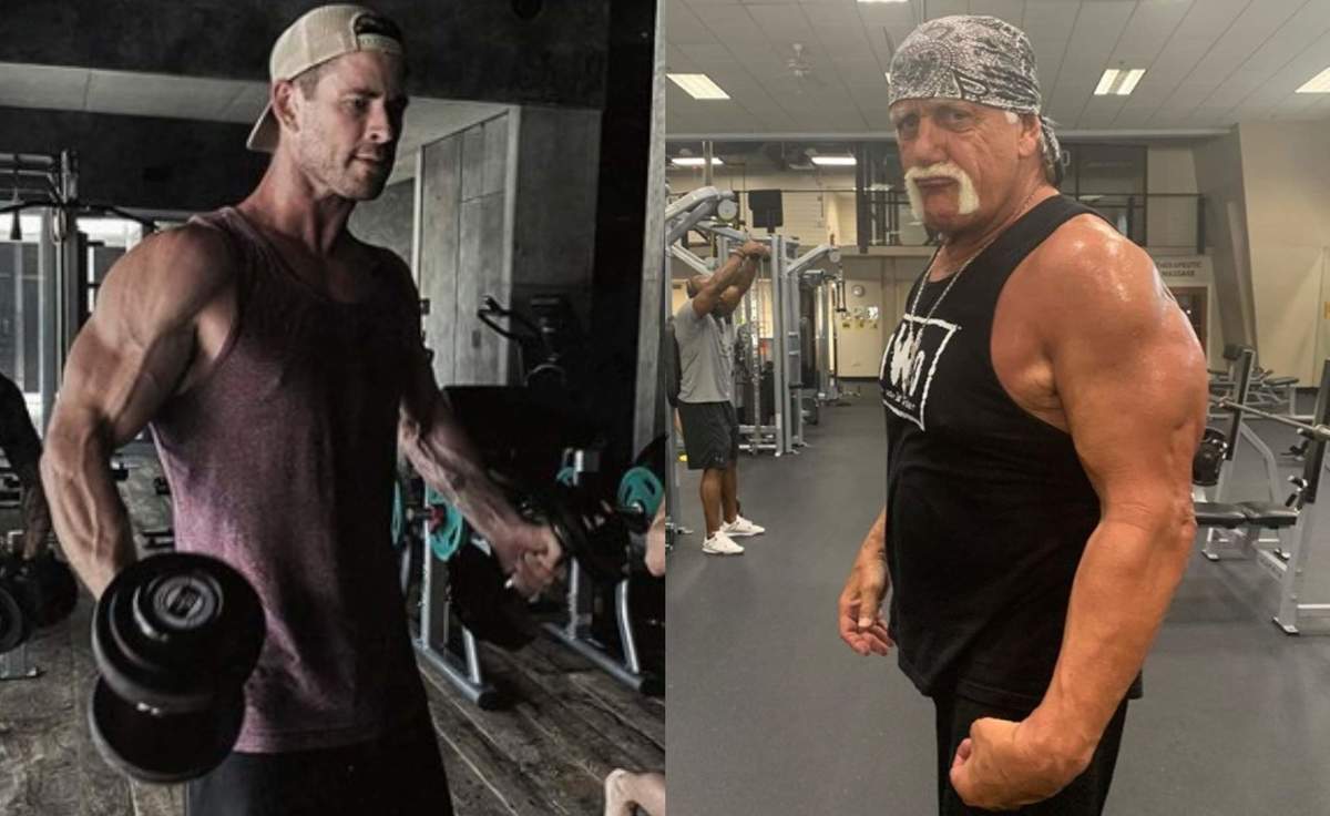 Chris Hemsworth interpretará a Hulk Hogan (Instagram @chrishemsworth / @hulkhogan)