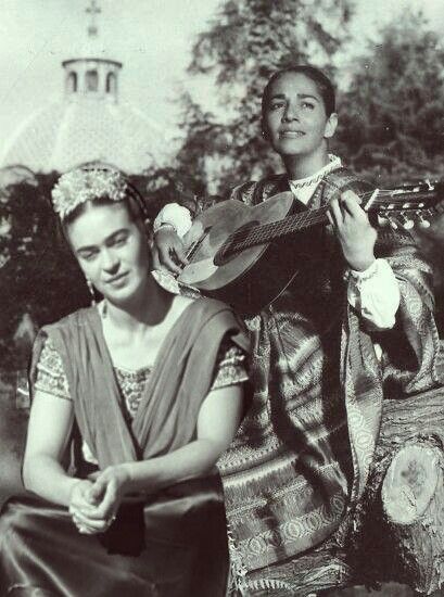 Chavela Vargas y Frida Kahlo.