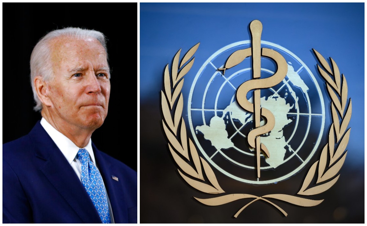 El presidente Donald Trump retiró a Estados Unidos de la OMS; Joe Biden asegura que regresará al organismo. (AP / AFP)