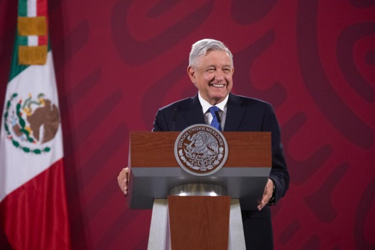 El Presidente puso como ejemplo la liberación reciente de 'El Mochomo'. (Gobierno de México)