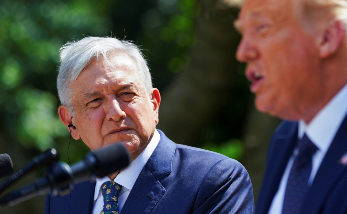 AMLO y el discurso completo que dio hoy en Estados Unidos frente a Donald Trump (Reuters).