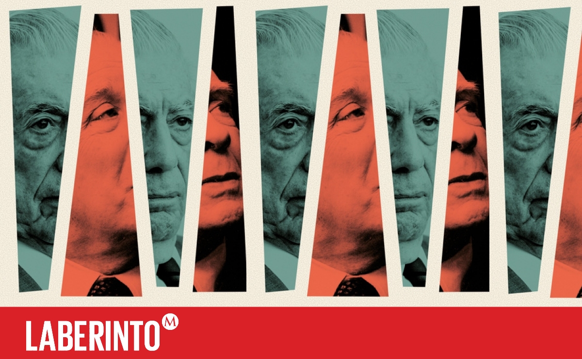 Detalles de portada de 'Medio siglo con Borges', libro de Mario Vargas Llosa publicado por Alfaguara. (Cortesía)
