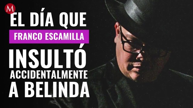 El día que Franco Escamilla insultó accidentalmente a Belinda