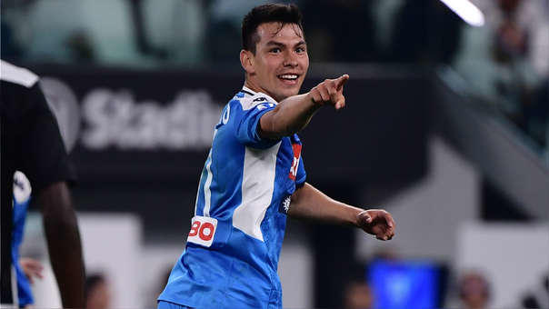 Hirving Lozano, futbolista de Napoli (AFP)