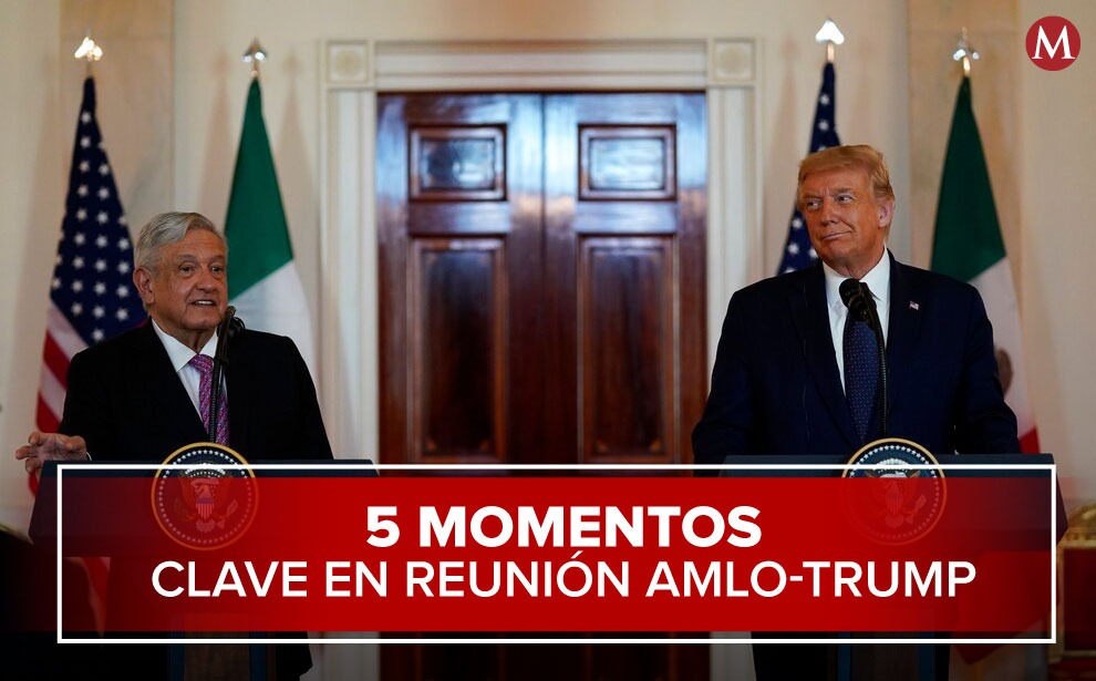 AMLO en EU: los 5 momentos clave. (Foto de AP)
