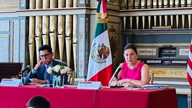 Conferencia tras reunión de AMLO con Trump: Martha Bárcena