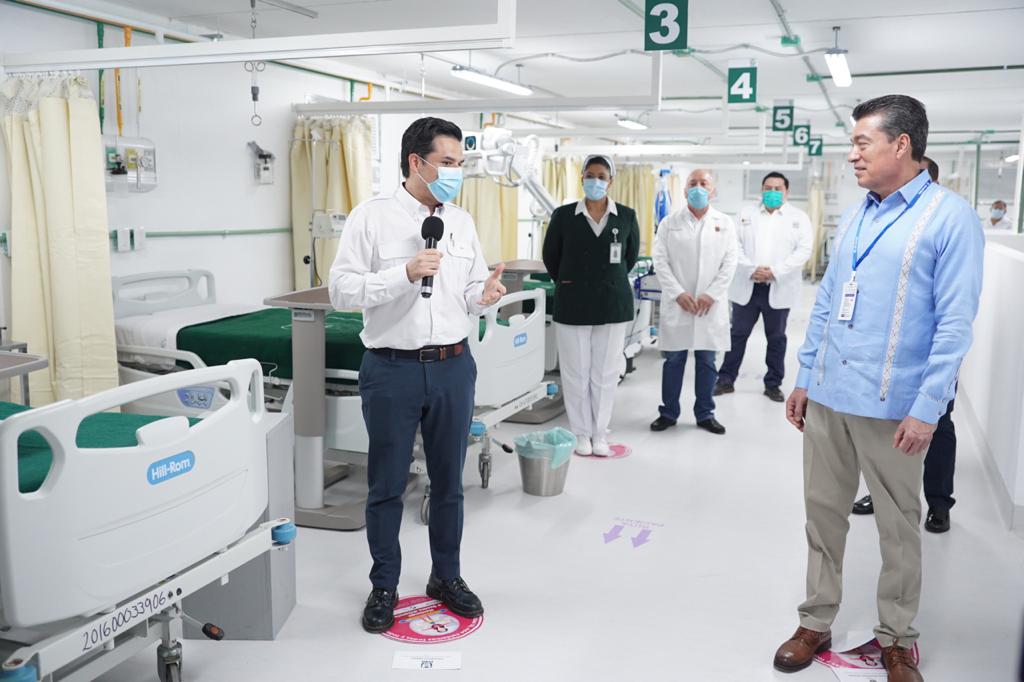 El recinto fue inaugurado por el director general del IMSS, Zoé Robledo, y el gobernador de Chiapas, Rutilio Escandón. | Especial