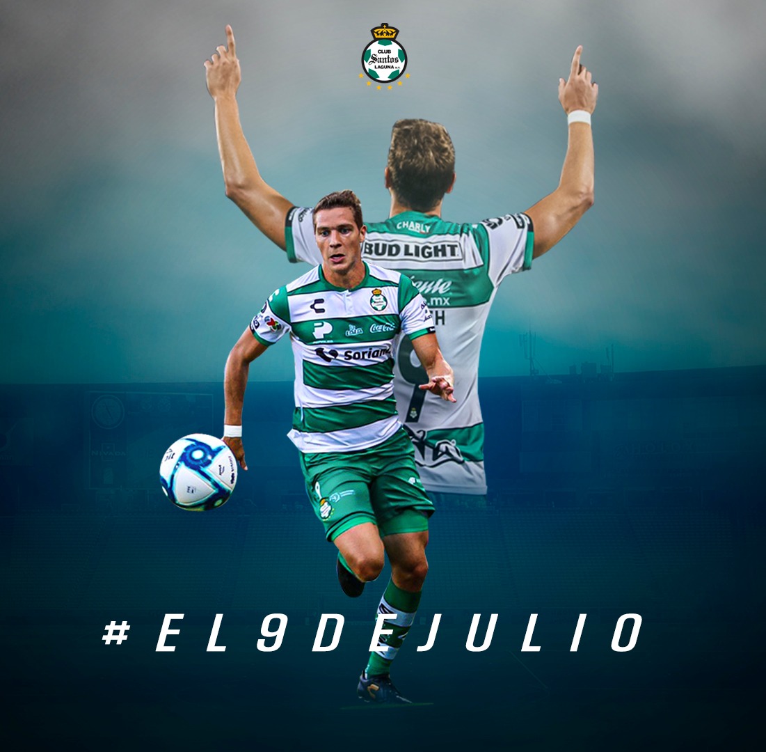 Santos Laguna celebró el 9 de Julio, de Furch. (@clubsantos)